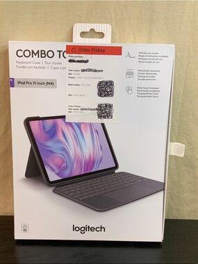 Logitech Combo Touch Keyboard Case for iPad Pro 11-inch NWT — Black